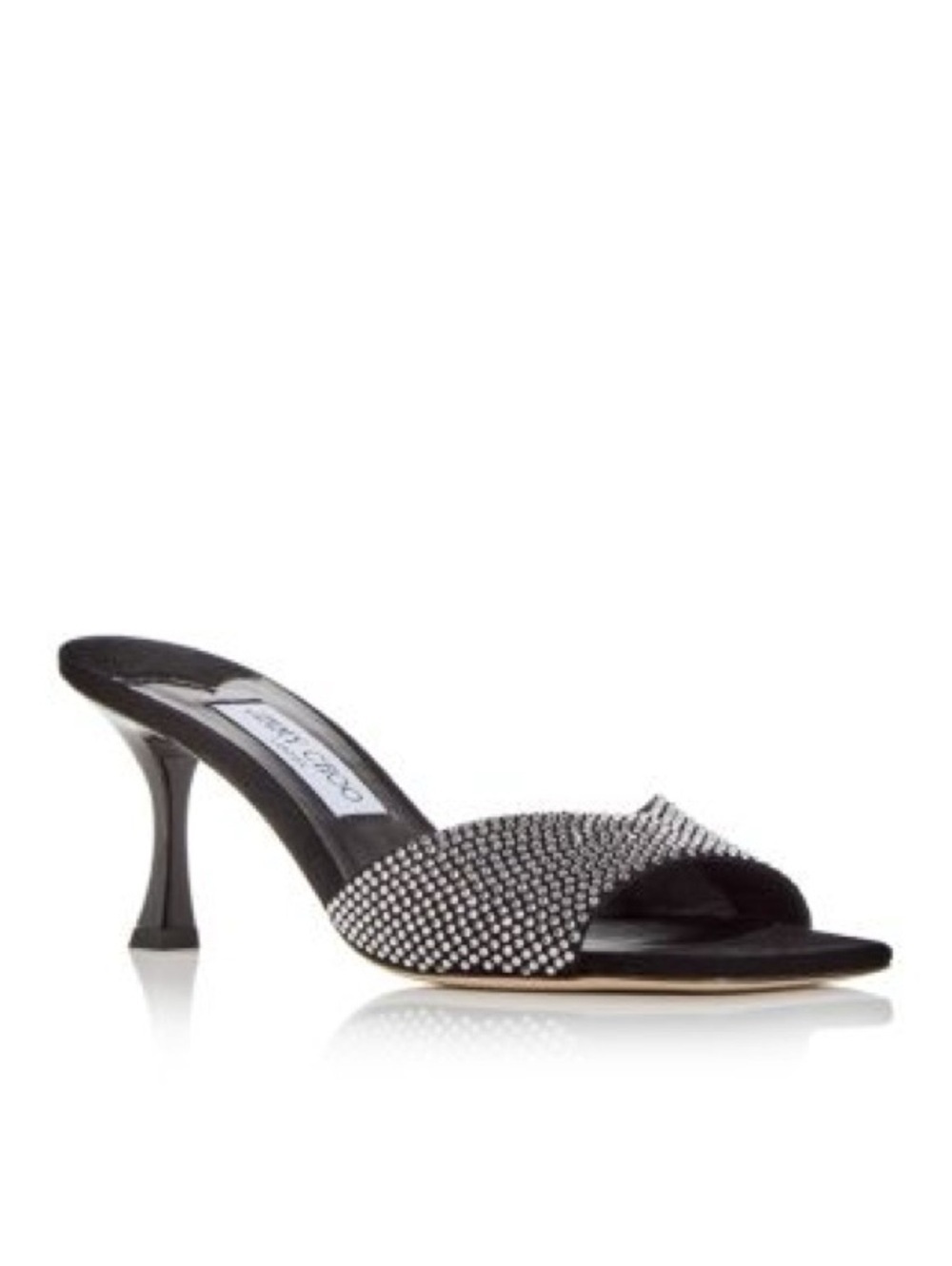 Jimmy Choo Skye 70 Embellished High Heel Slide Sandals - Picture 16 of 16